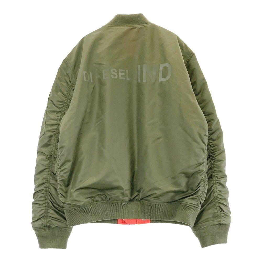 【新品タグ付き】DIESEL ニット切替MA-1 中古・古着通販】DIESEL (ディーゼル) 総柄ニット ピンク サイズ