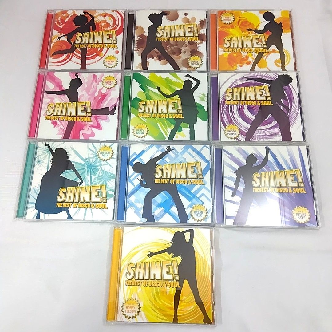 シャイン！ディスコ＆ソウル・ベストコレクション CD全10巻