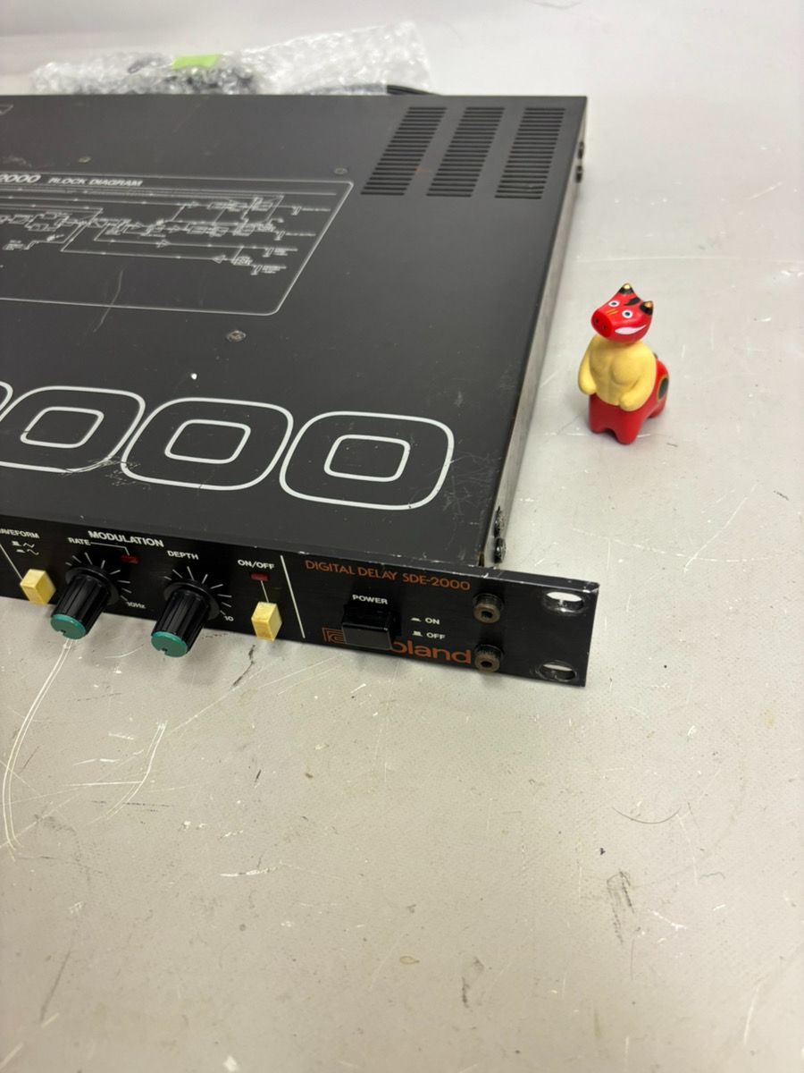 動作品】Roland SDE-2000 デジタルディレイ ラックエフェクター