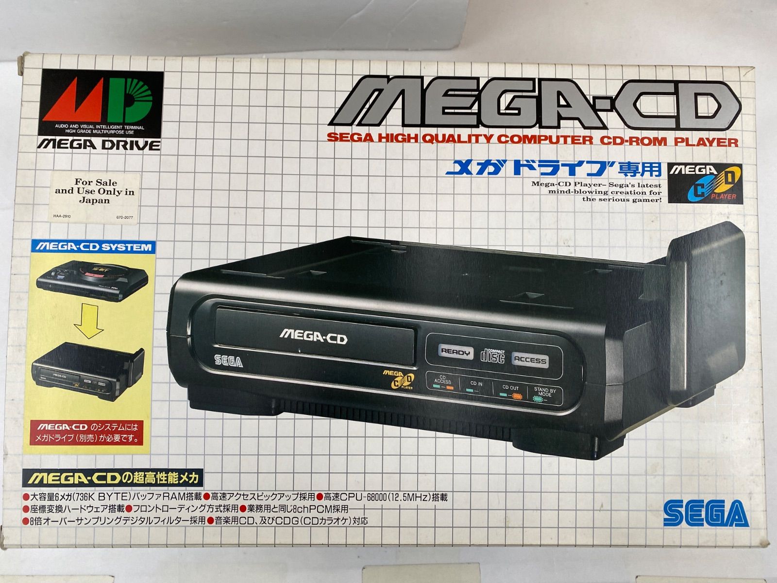 セガ メガCD 本体 動作品