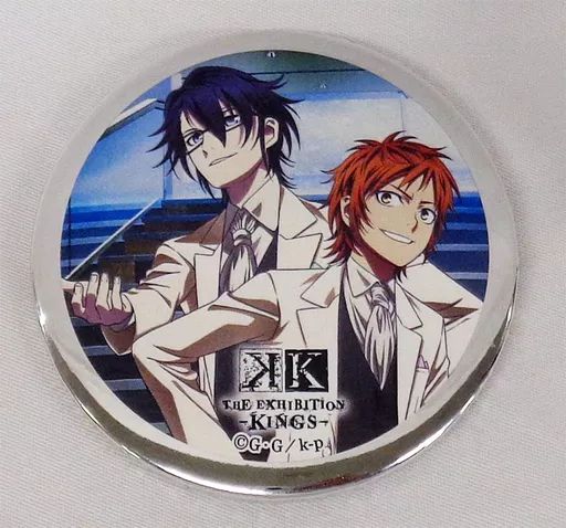 アニメK RETURN OF KINGS キラキラ缶バッジ 伏見猿比古 八田美咲