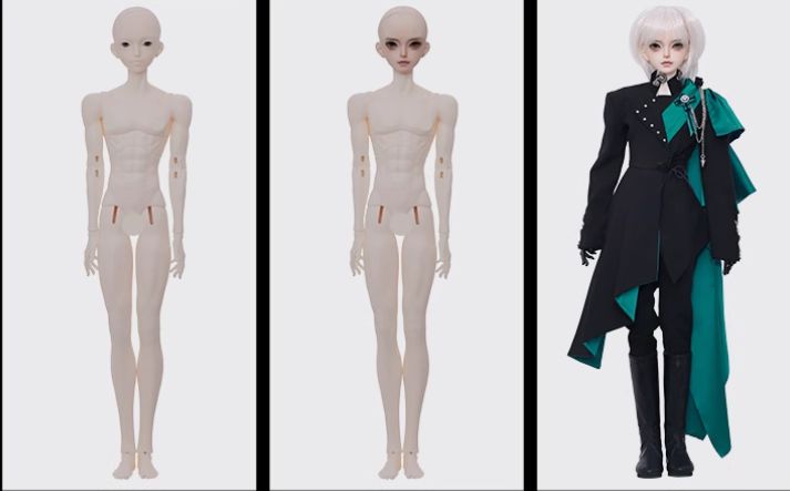 AX123 BJD 1/4 ドール本体 Sander 球体関節人形 ハンドメイド AX123 BJD 1/4 ドール本体 Sander 球体関節人形 ハンドメイド