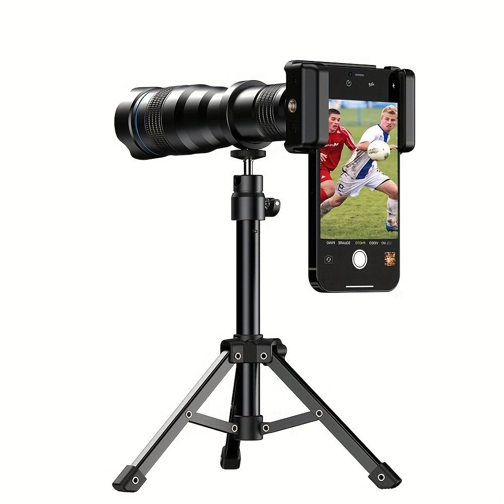 36X望遠レンズキット ユニバーサルクリップアタッチメント付きモバイルフォーンカメラレンズ