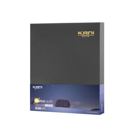 KANI150mm幅角型フィルターソフトフィルターPartialSoftFocus150x170mmLiteソフト効果星景写真向けコントラスト調整低反射撥水撥油防汚ナノコーティング818157