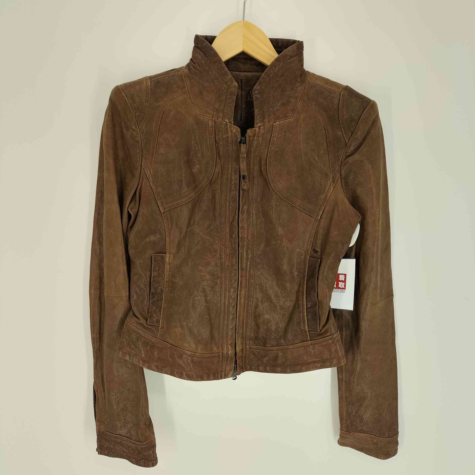 アルマーニジーンズ ARMANI JEANS PELLE OVINA シープレザー