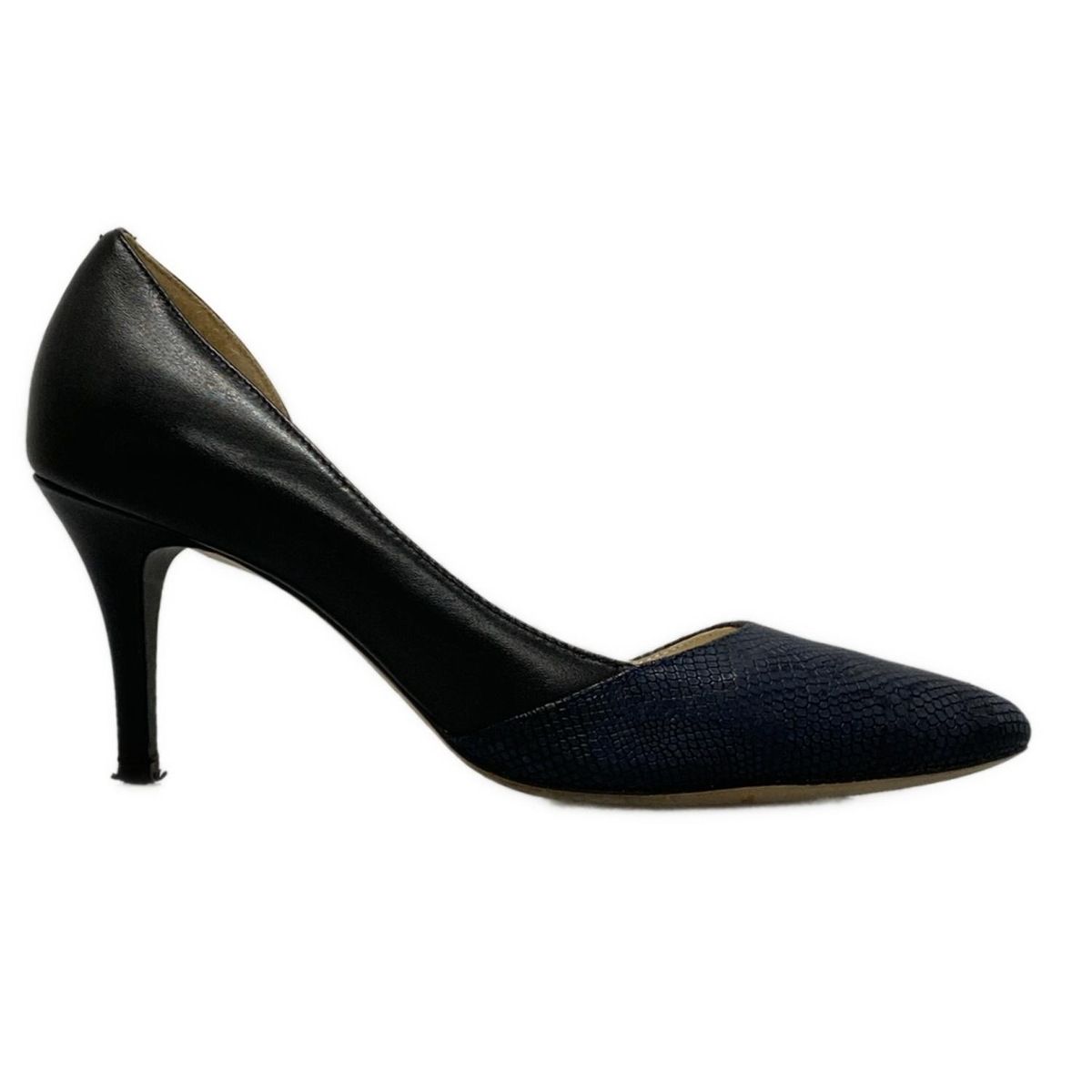 美品 コールハーン レザー パンプス 黒 23cm 美品】COLEHAAN コールハーン パンプス （7）レザー 通勤