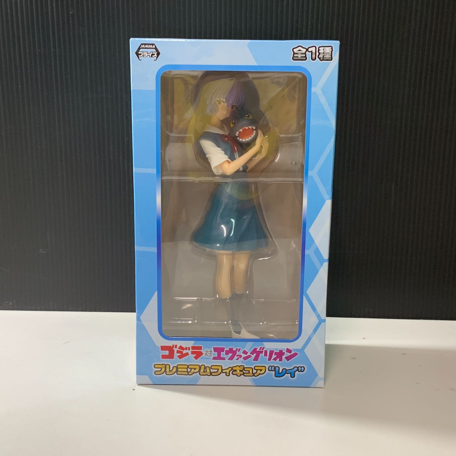 むつ47-081409】ゴジラ対エヴァンゲリオン プレミアムフィギュア レイ