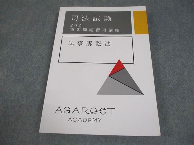 民事訴訟法 2024 司法試験 AGAROOT ACADEMY アガルートアカデミー 司法試験 2024 重要問題習得講座 民事訴訟
