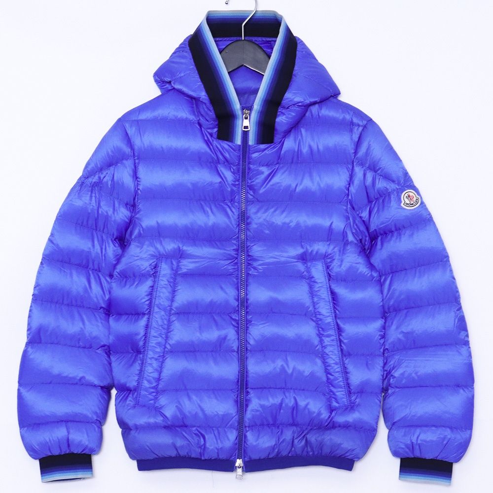 MONCLER AVRIEUX ナイロンダウンジャケット サイズ0 ブルー