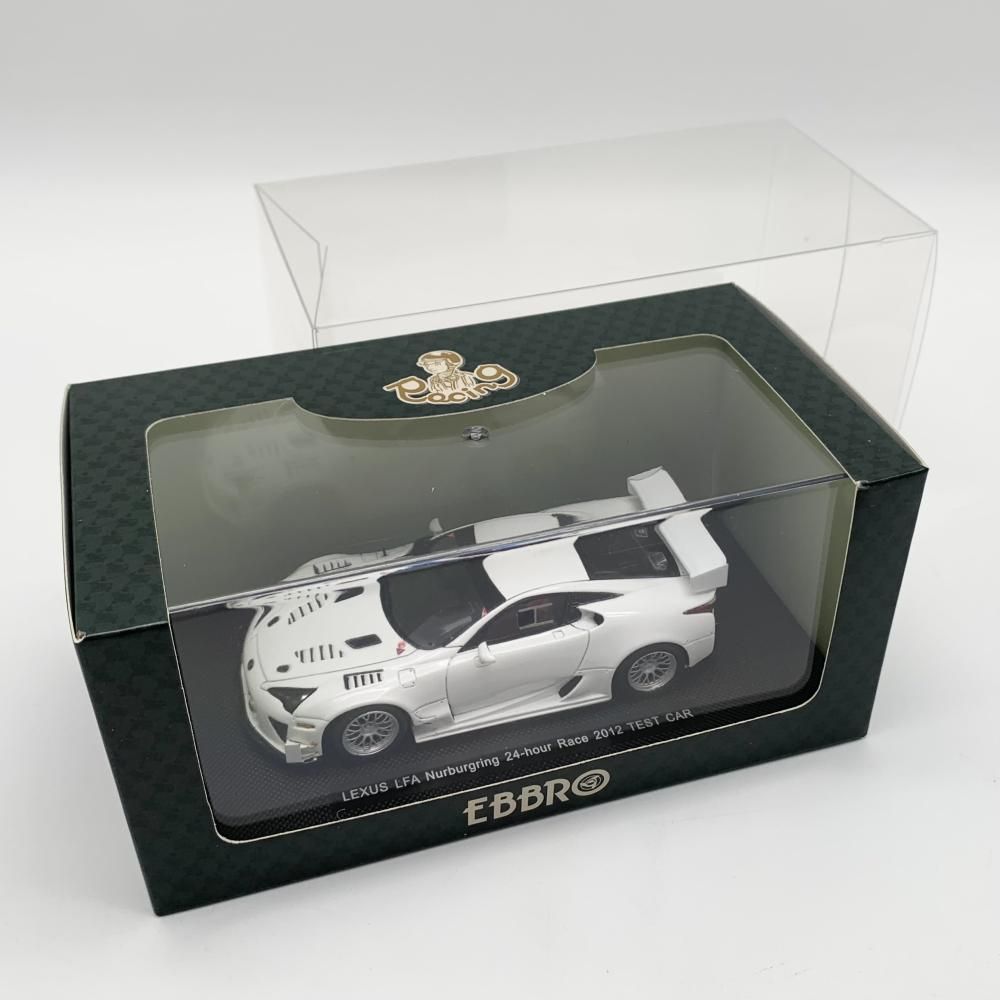 中古】開封 EBBRO エブロ 1/43 レクサス LFA Nurburgring 24