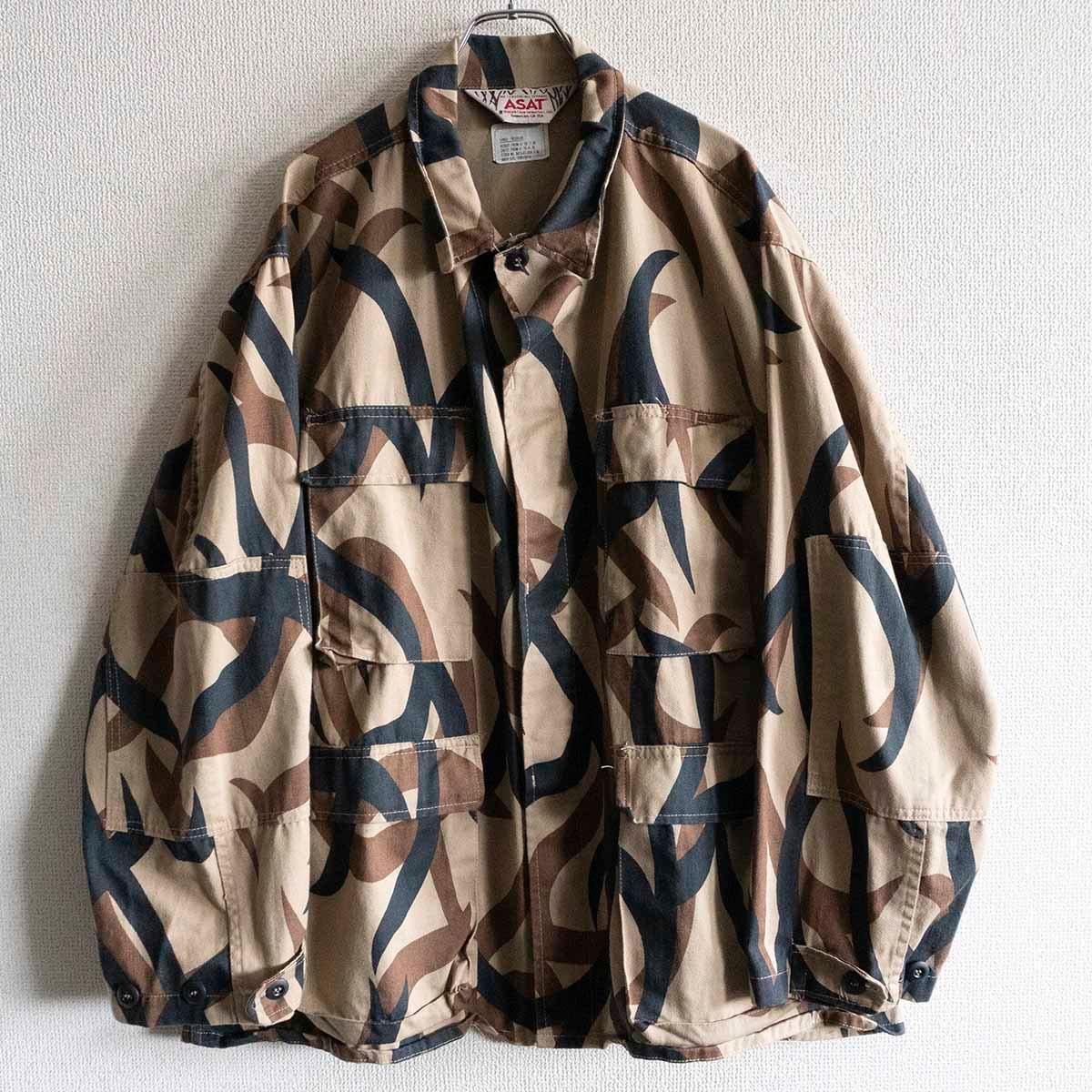 90s/USA製】ASAT【BDU COMBAT CLOTH JACKET】L-R コットン