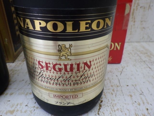 未開栓 ナポレオン ブランデー 700ml 2本 SEGUIN/BRUNETIERE - メルカリ