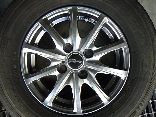 231-678 MANARA SPORT アルミホイール＆ラジアルタイヤ 165R13LT 6PR 2017年 ４本セット