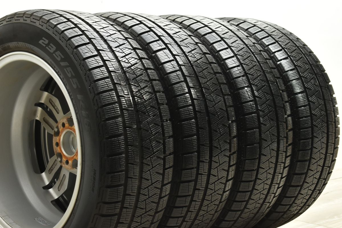 【バリ溝 美品】ピレリ235/55R18 ボルボ XC40 V90クロスカントリ ピレリ235/55R18 ボルボ XC40 V90クロスカントリ バリ溝 美品ピレリ235