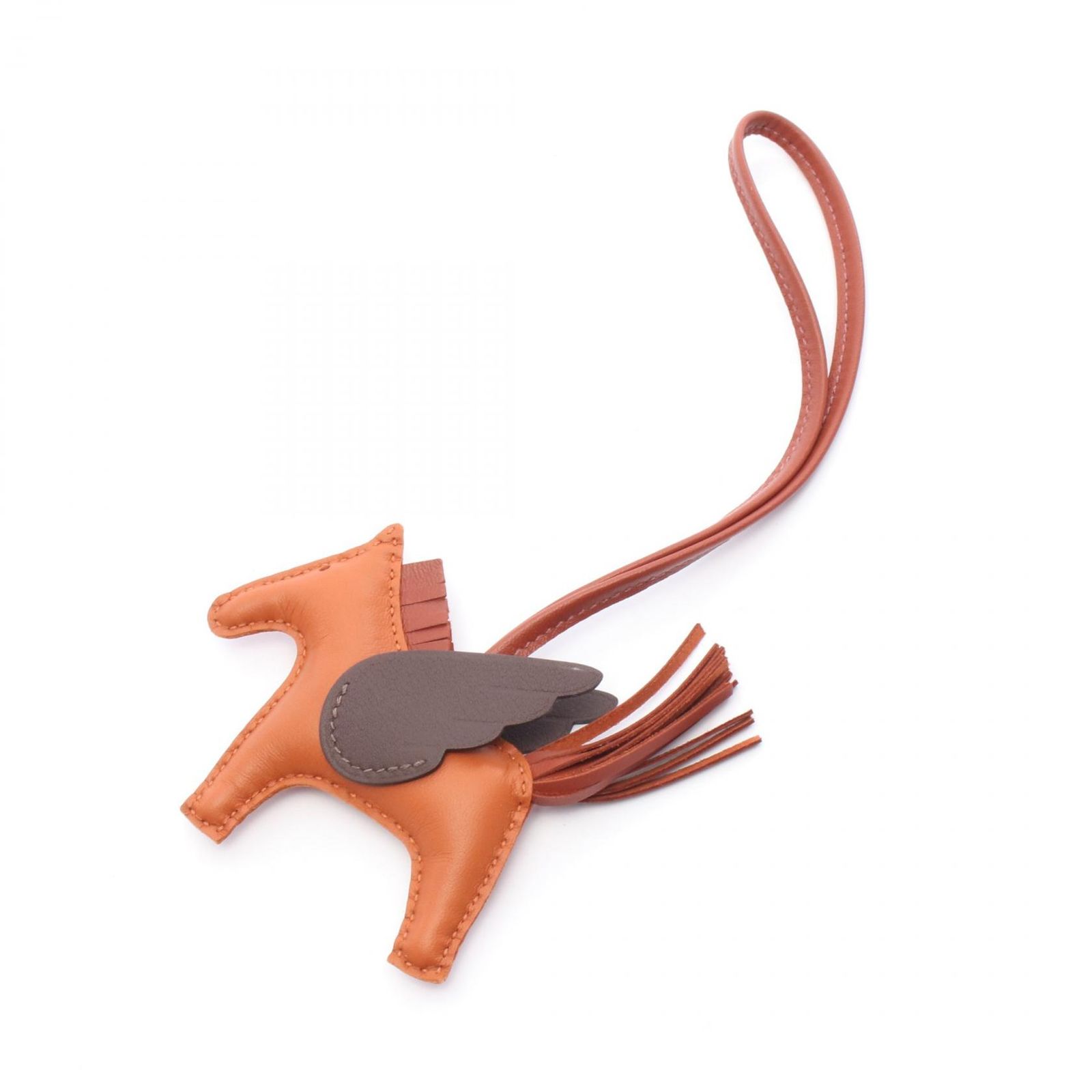 HERMES エルメス ロデオペガサスPM パンデピス シエンヌ モカ チャーム