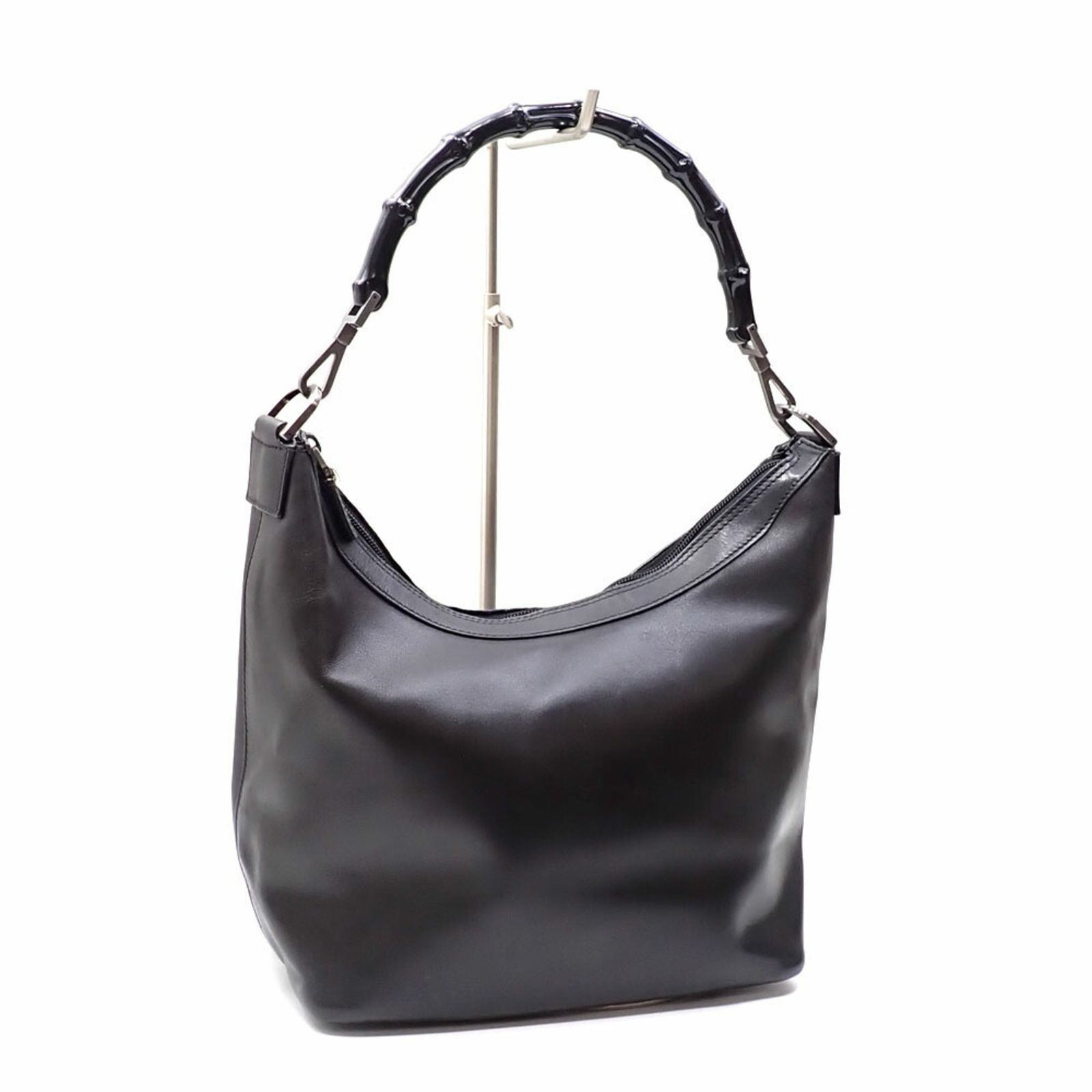 GUCCI グッチ ショルダーバッグ バンブー ビッグGG ナイロン
