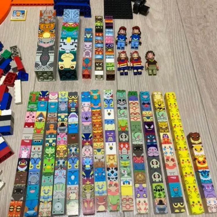 【値下げしました！】大量！ポケモン　ブロック　まとめ売り 値下げしました！】大量！ポケモン ブロック まとめ売り - メルカリ
