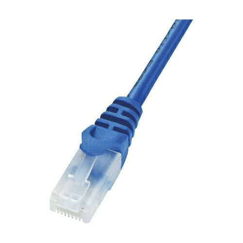 サンワサプライ より線LANケーブル LA-Y5TS-03BL ブルー 1本