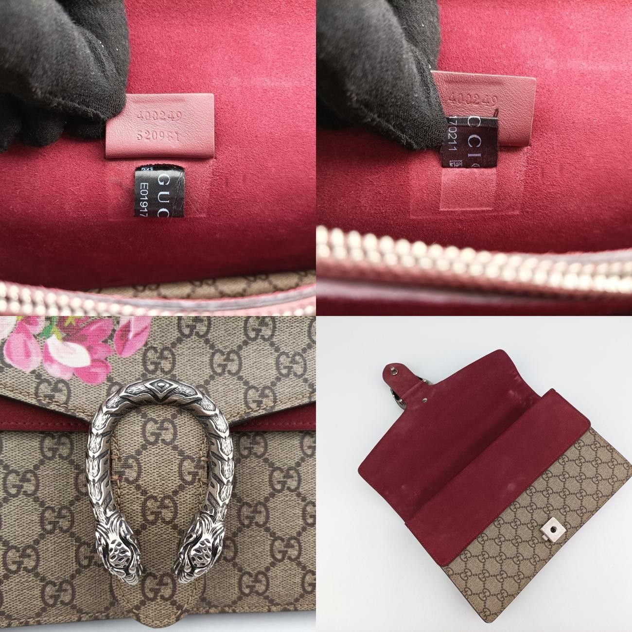 グッチGucciディオニュソスベージュ×レッド×マルチ