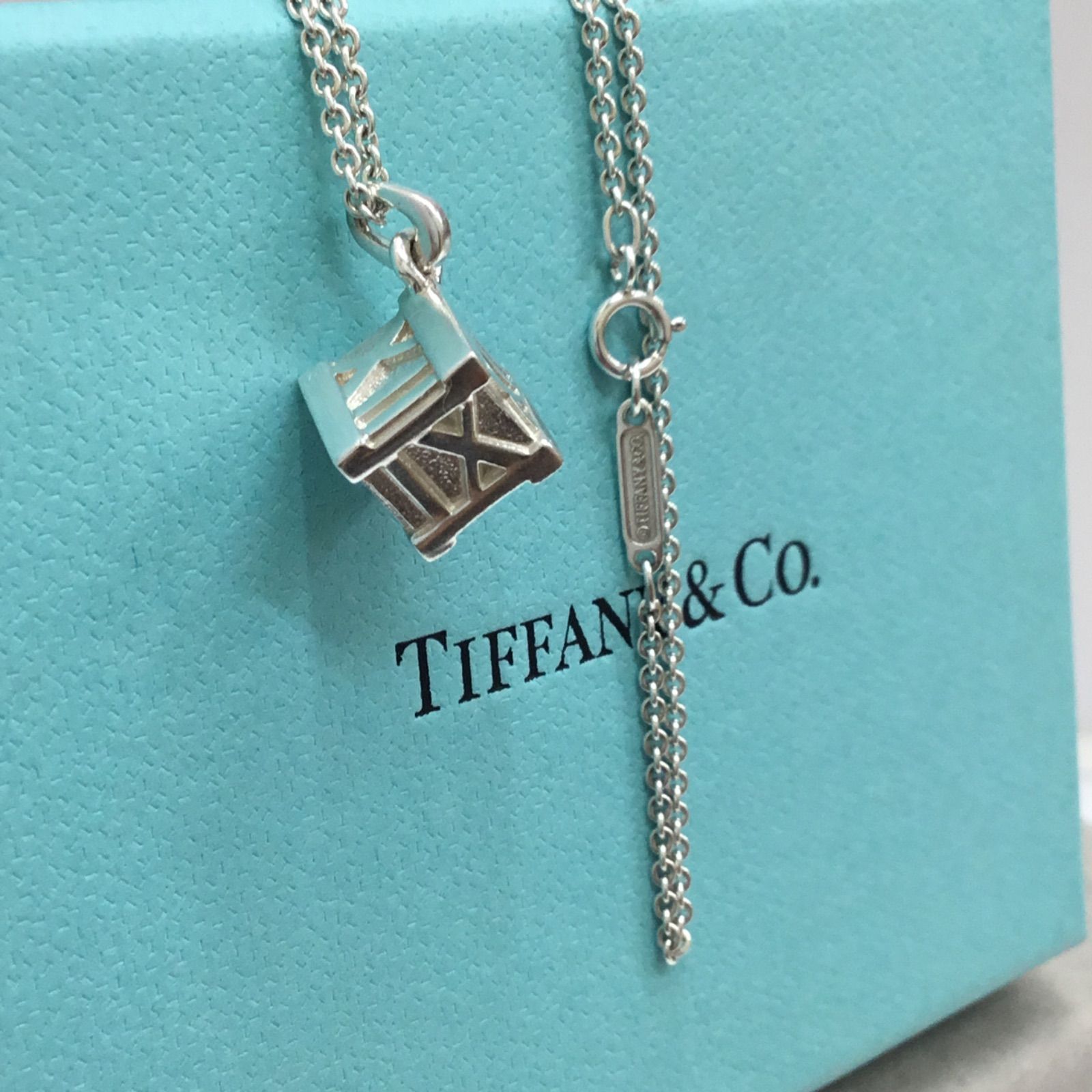 ◇ 希少 TIFFANY&Co. ティファニー ／ アトラスキューブ ネックレス