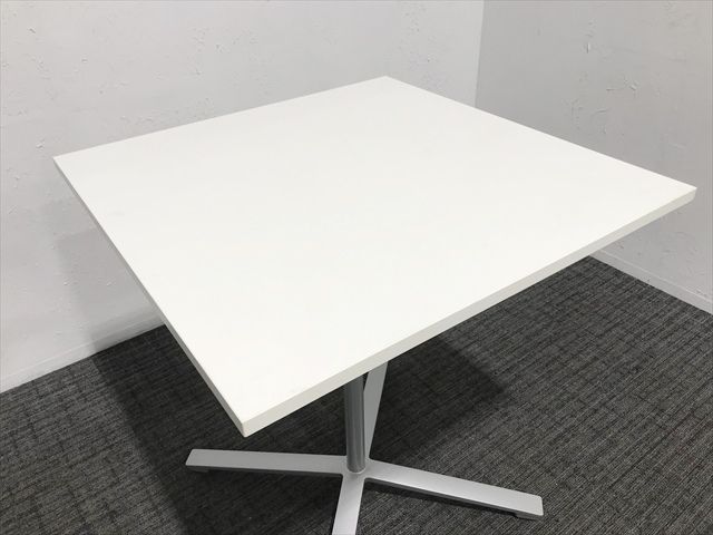 ハイテーブル 完成品 角テーブル ビエナ コクヨ ホワイト