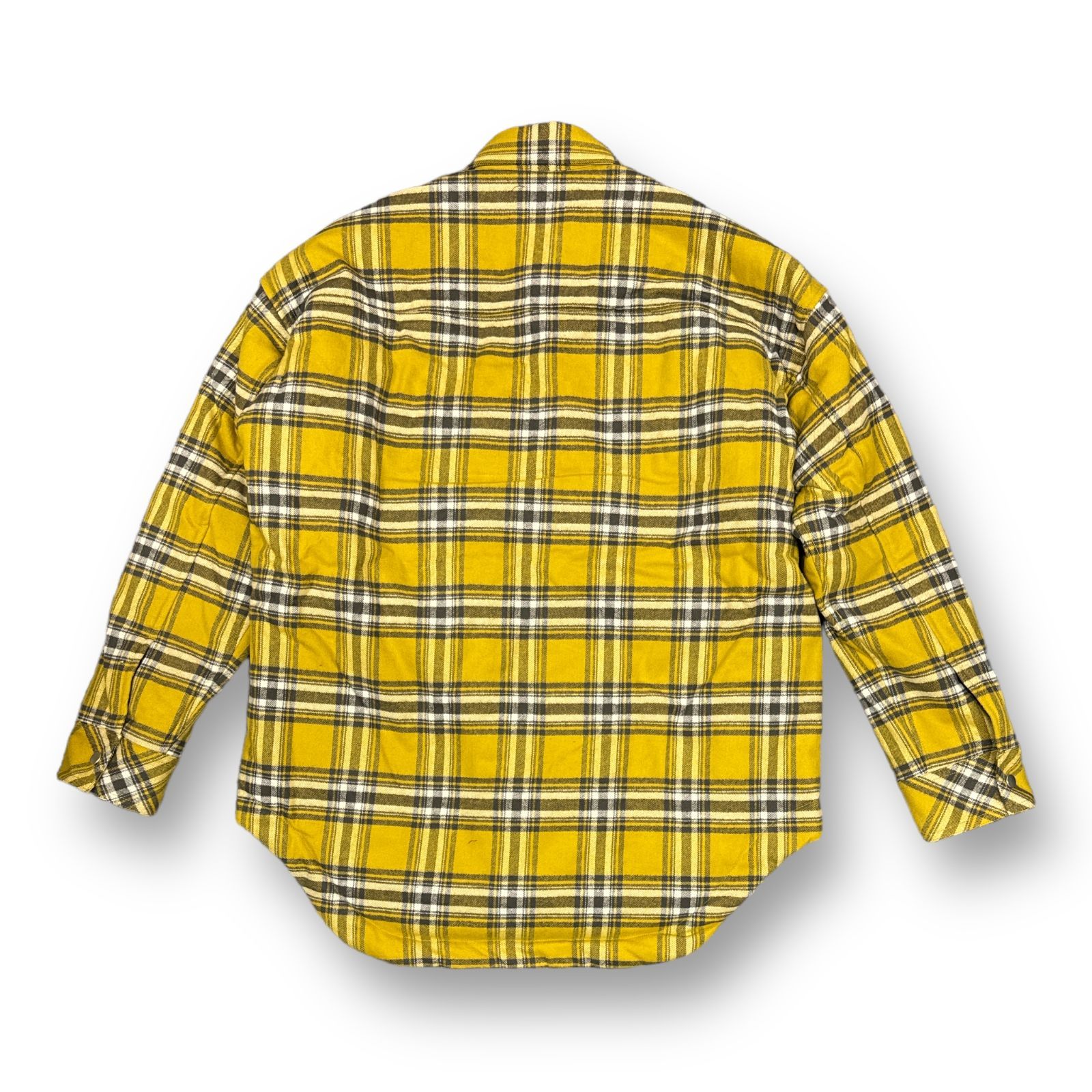 定価85800円 CVTVLIST 23AW Drip Check Shirt 2201110202 中綿 