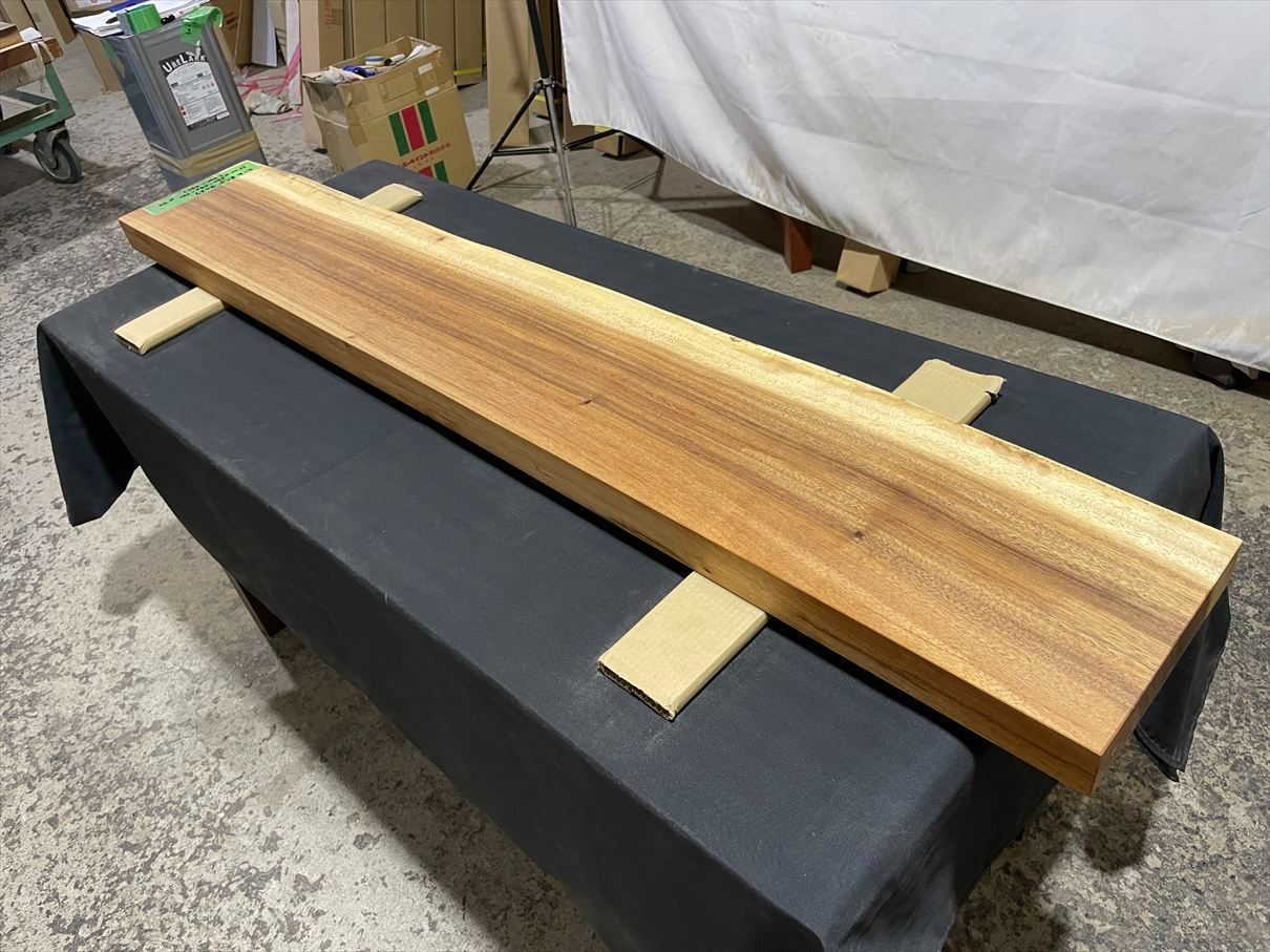 モンキーポッド4067 一枚板無垢 乾燥材 1500x230-240-230x50mm 人気