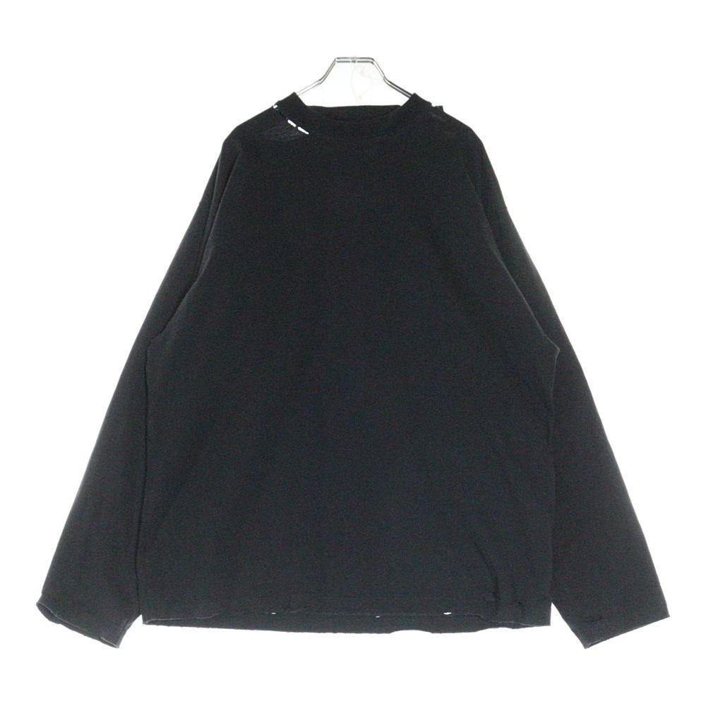 BALENCIAGA (バレンシアガ) 25SS セキュリティーテープロゴ 長袖T
