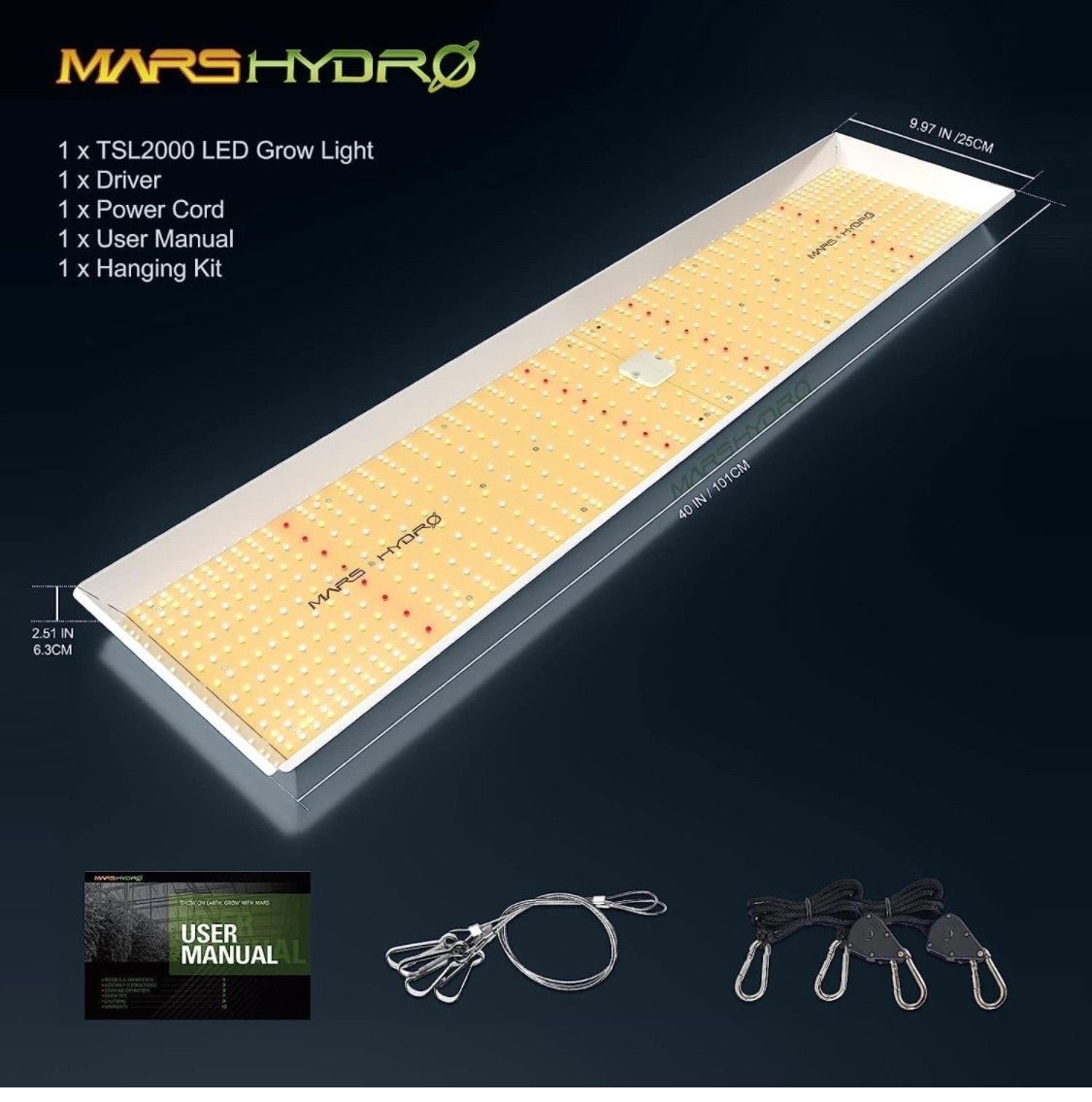 Mars Hydro 新型TSL-2000 マーズハイドロ 植物育成ライト - 緑化企画