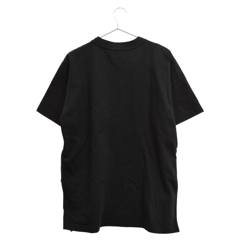 Sacai (サカイ) 21SS×A.P.C. ロゴプリント 再構築 半袖Tシャツ ブラック 21E2-COEQW-M26978 - メルカリ