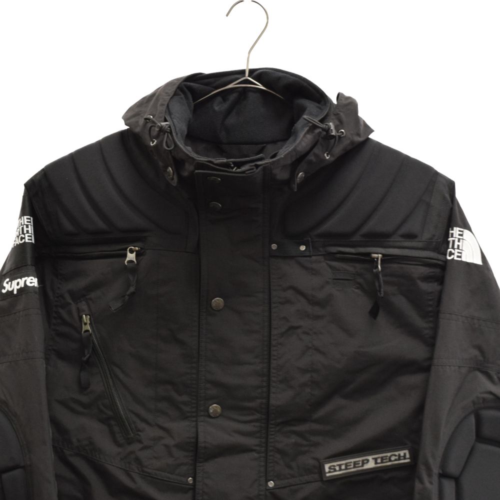 SUPREME (シュプリーム) 22AW×THE NORTH FACE Steep Tech Padded Apogee Jacket スティープ テッキアポジージャケット NY52203I ブラックジャケット - メルカリ