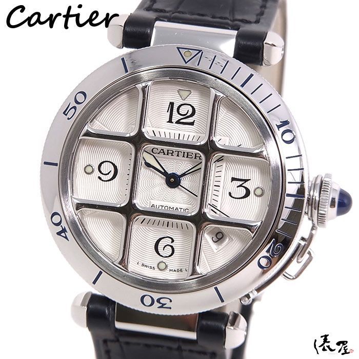 OH済/仕上済】カルティエ パシャ 38mm グリッド 極美品 自動巻 メンズ レディース Cartier 時計 腕時計 中古【送料無料】 - メルカリ