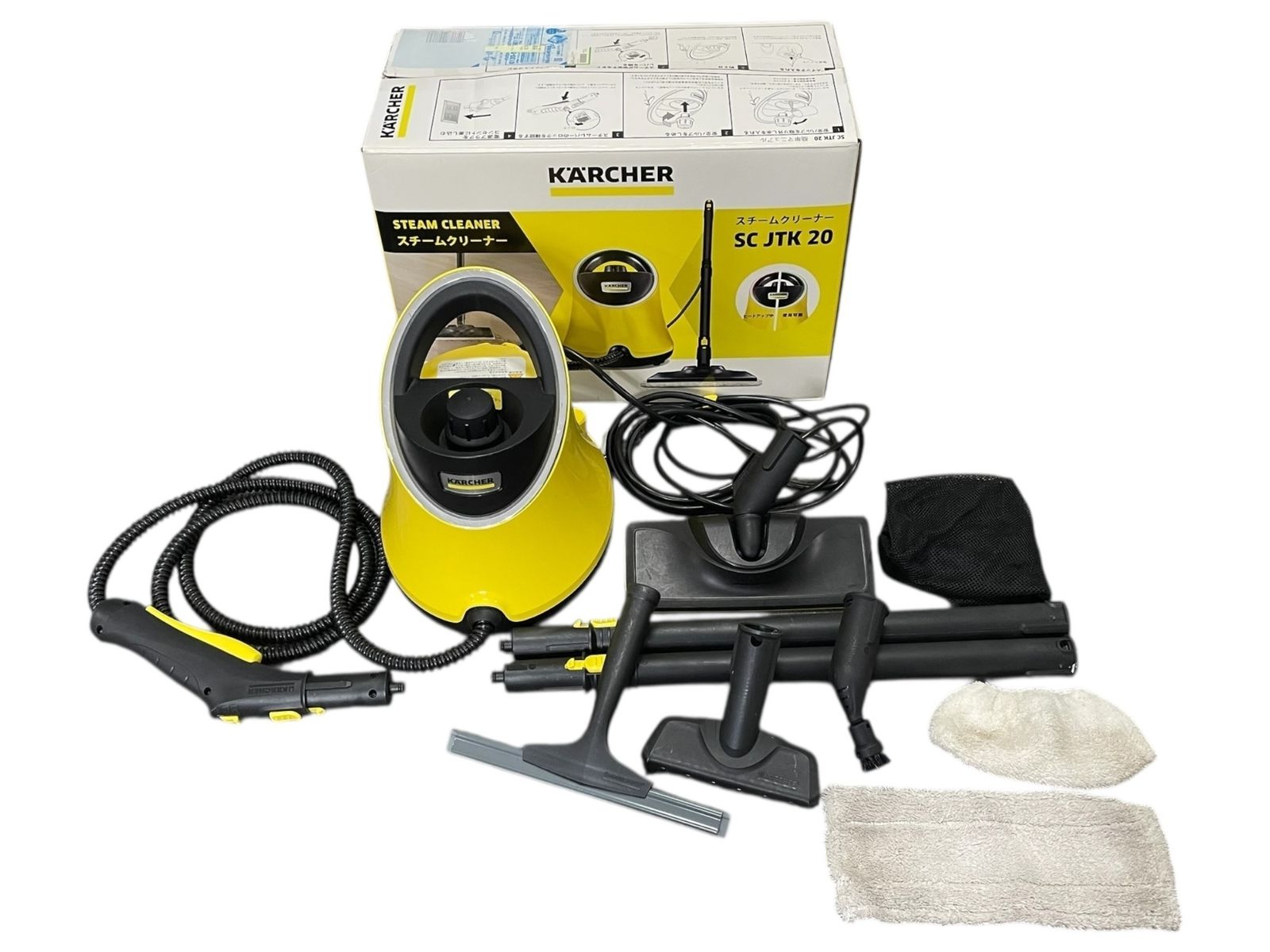 KARCHER ケルヒャー スチームクリーナー SC JTK 20 高圧洗浄機 洗車 掃除 外壁 家庭用 本体