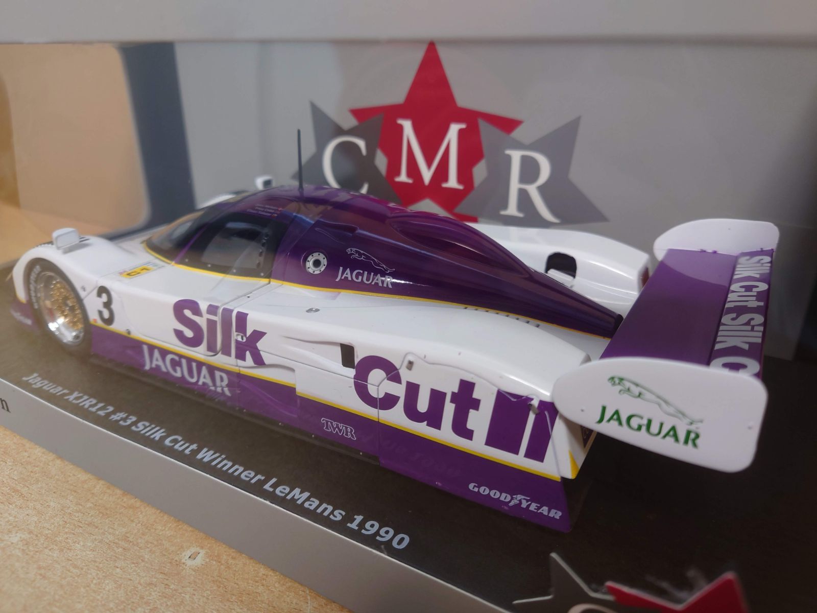 1/18 ジャガーXJR-12 #3 シルクカット ルマン1990優勝 CMR製 CMR 1/18 ジャガー XJR-12 