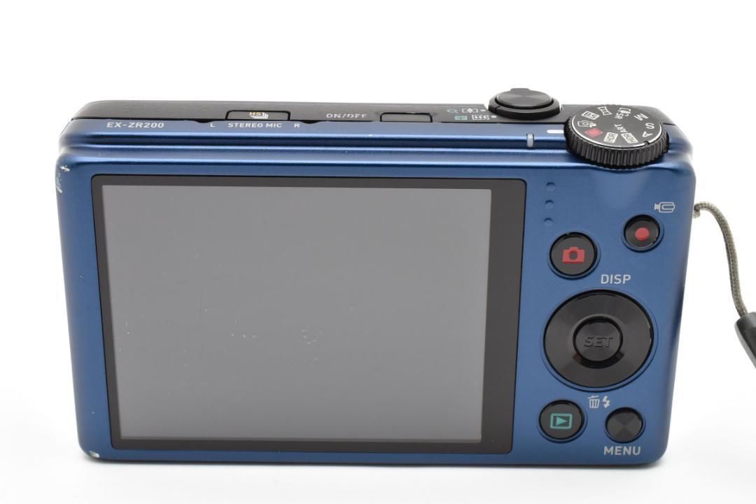 270 CASIO EXILIM EX-ZR200 ブルー Amazon.com: Casio Exilim EX-ZR200 Cámara digital compacta de alta