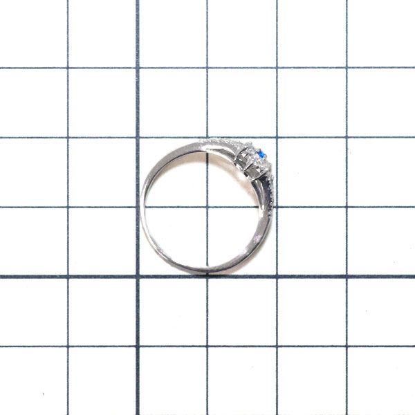 新品 希少 Pt950 アウイナイト ダイヤモンド リング 0.02ct D0