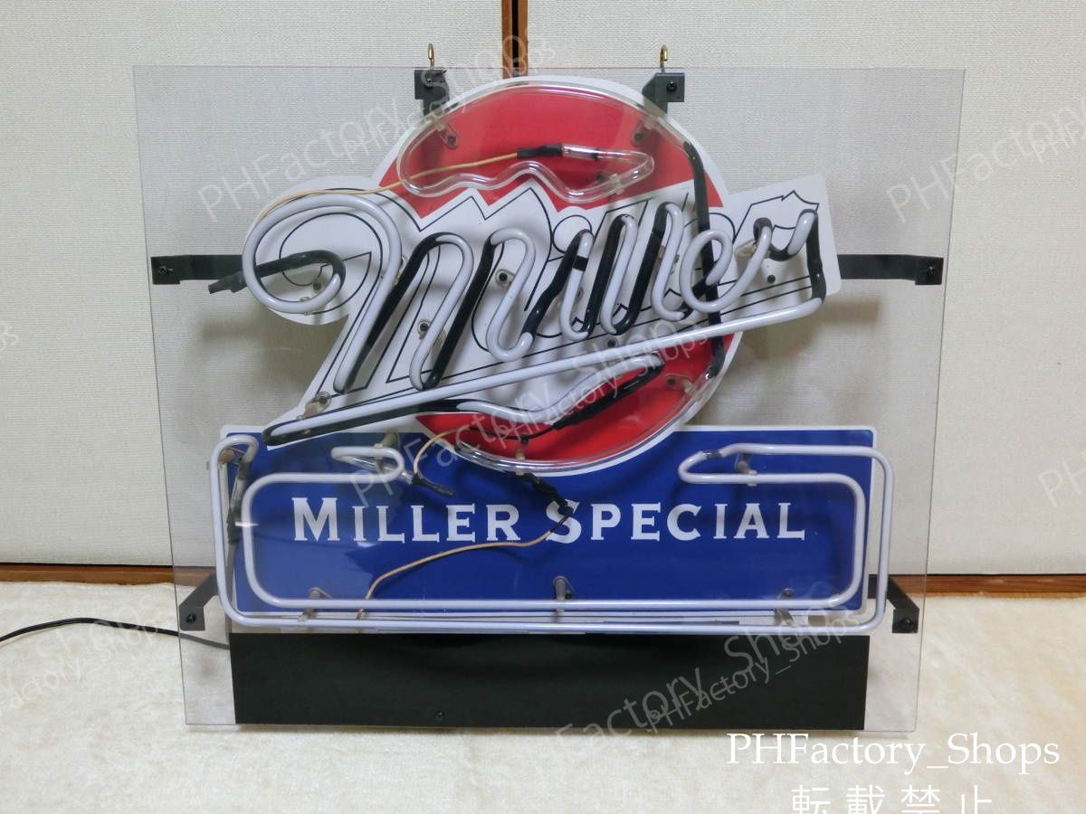Miller Beer ミラービール ネオンサイン ネオン管 サイン看板 Miller
