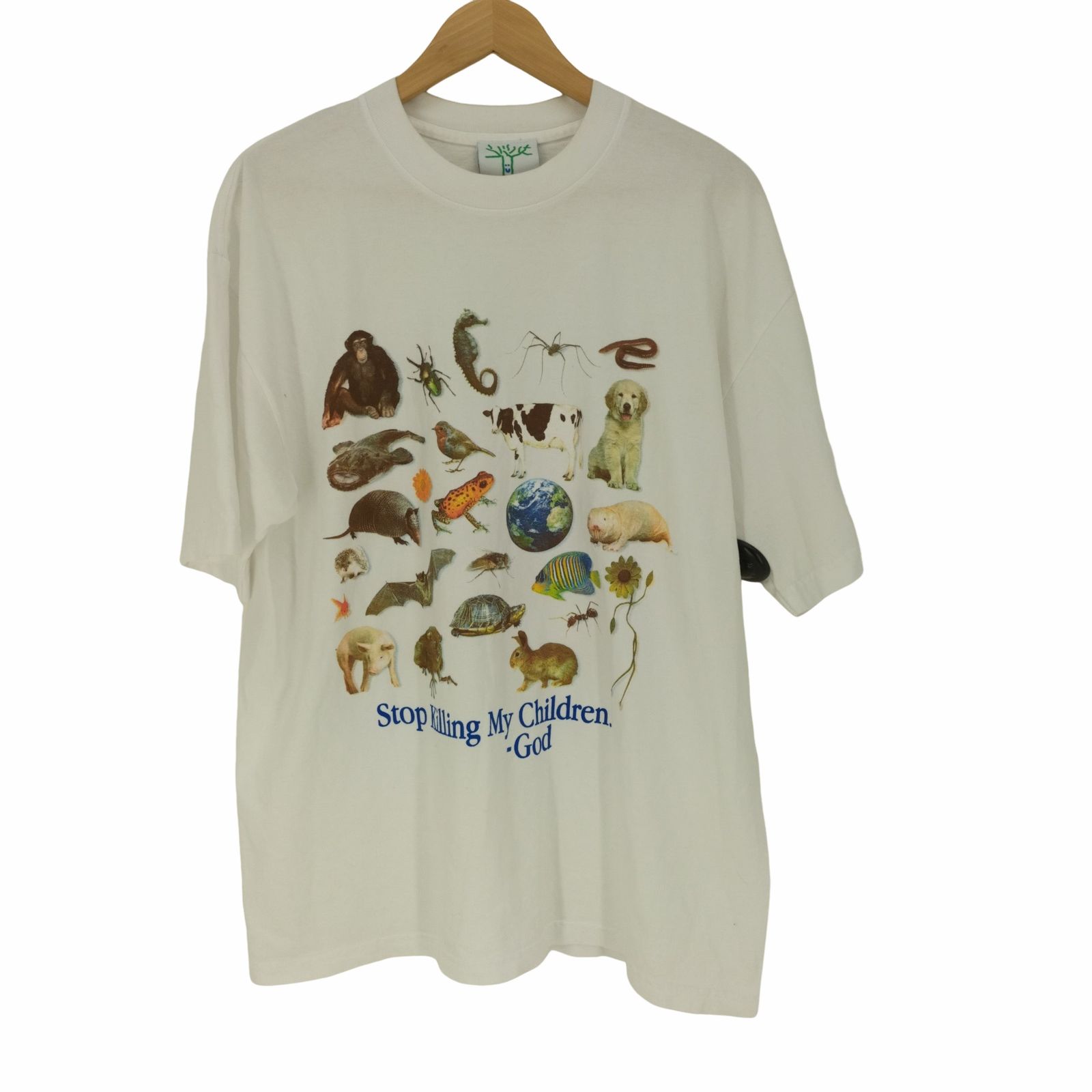 オンラインセラミックス ONLINE CERAMICS STOP KILLING MY CHILDREN tee メンズ import：L 