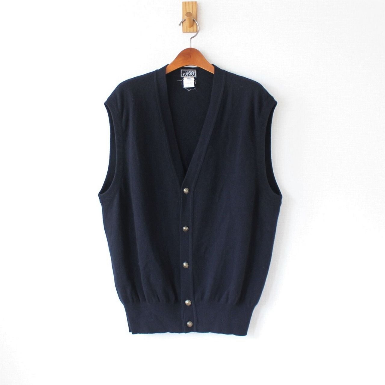 GIANNI VERSACE COUTURE ジャンニベルサーチ ニットベスト イタリア製