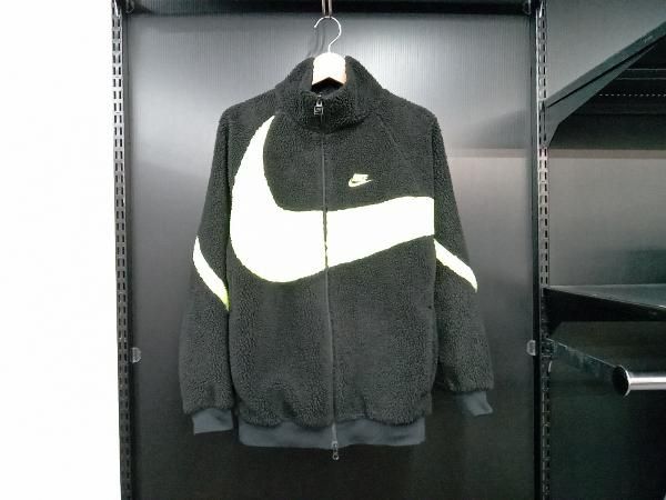 NIKE ナイキ BIG SWOOSH BOA JACKET ／ BQ6546-017 フリース リバーシブル Sサイズ ブラック - メルカリ