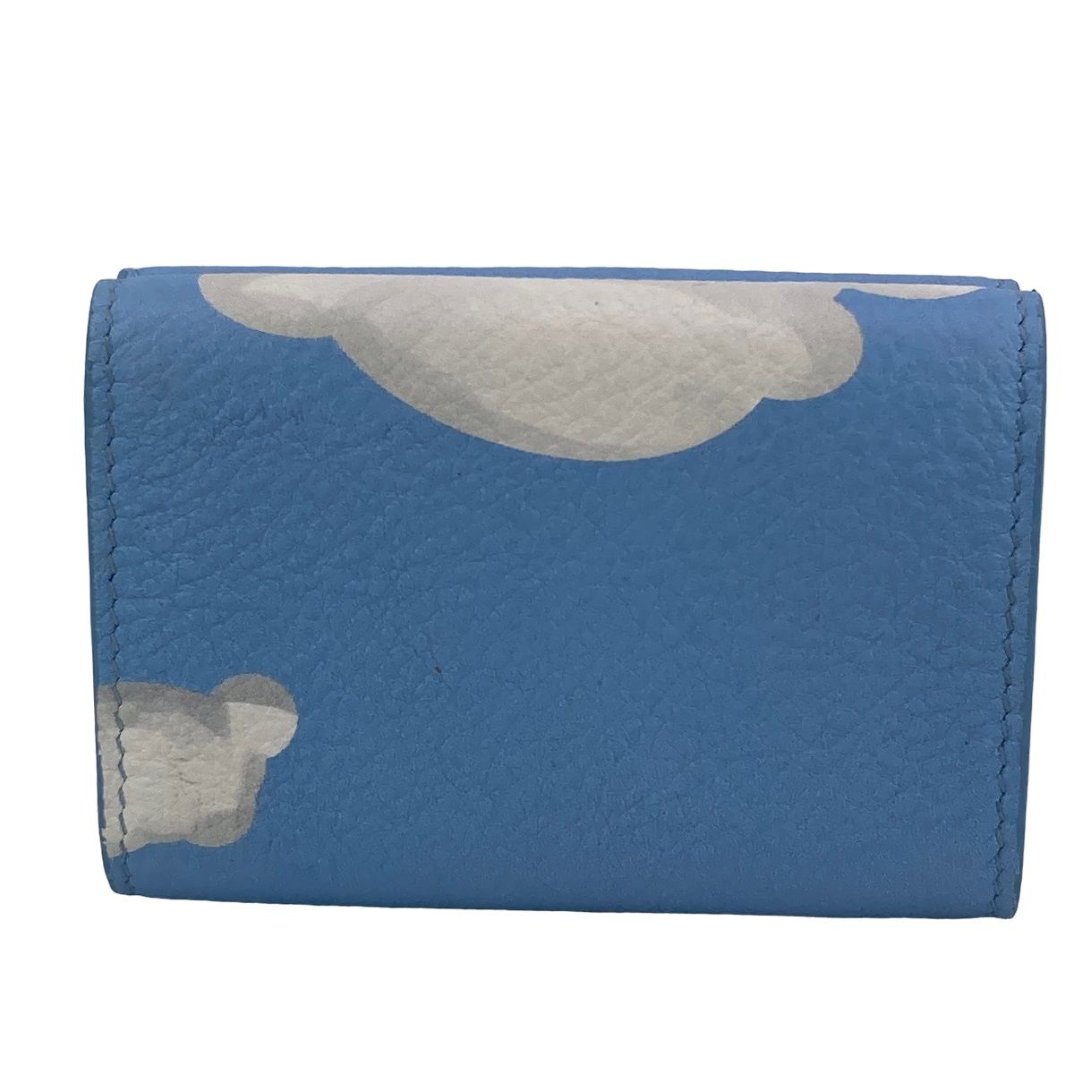 中古】 BALENCIAGA バレンシアガ メンズ財布 ペーパーミニ 雲 3