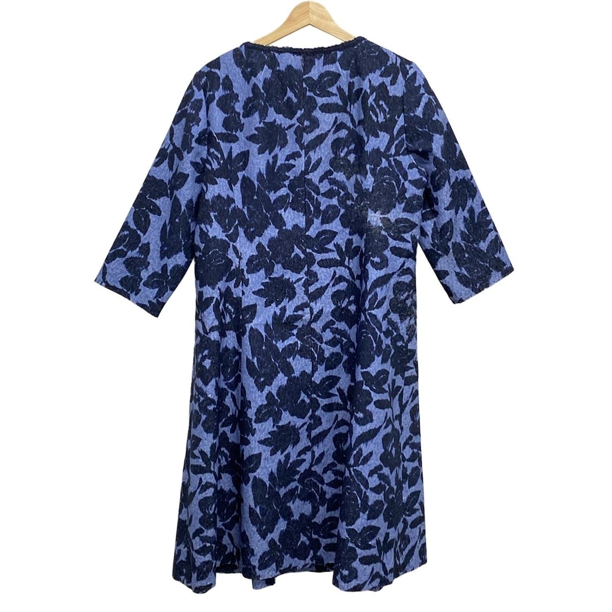 Leilian♡レリアン 13＋　ワンピース　ネイビー　ウォッシャブル Leilian♡レリアン 13＋ ワンピース ネイビー ウォッシャブル