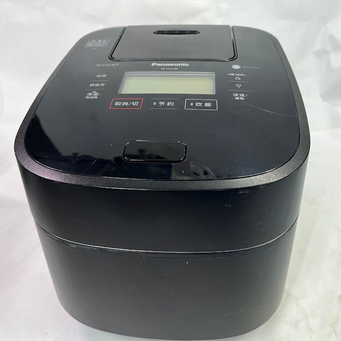 動作確認済】【中古】パナソニック 炊飯器 1升 スチーム&可変圧力IH式 