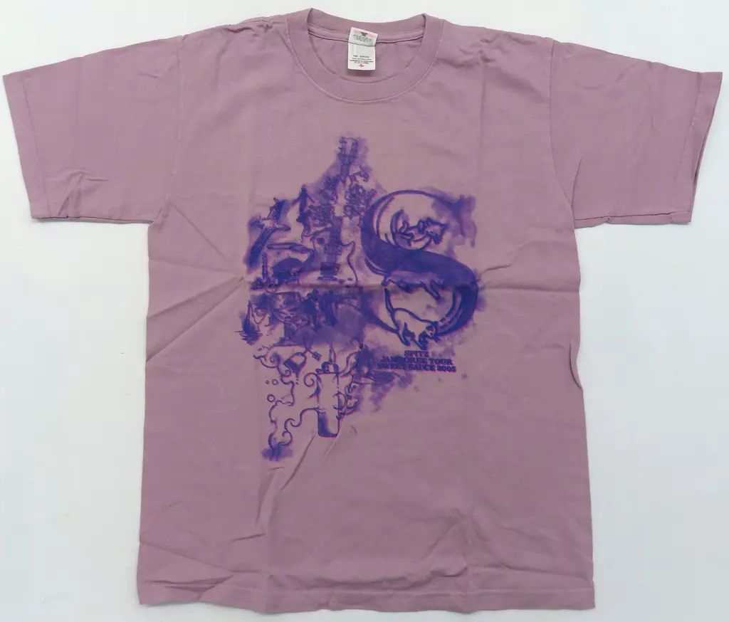 中古】Tシャツ スピッツ Tシャツ パープル Sサイズ 「SPITZ