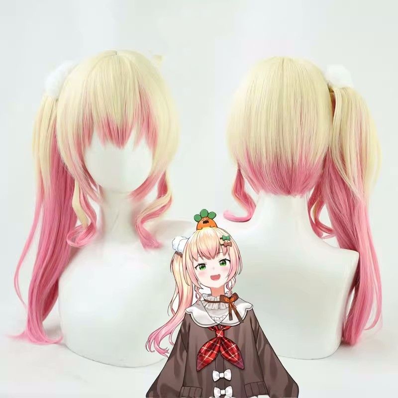 vtb holo 桃鈴ねね 私服 右ポニー コスプレ ウィッグ - メルカリ