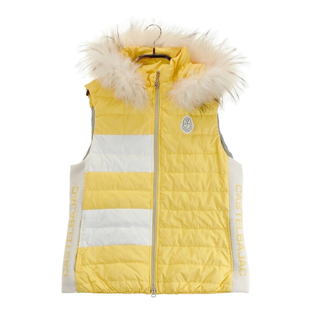 サイズ：40 CASTELBAJAC カステルバジャック ファー付き ダウン