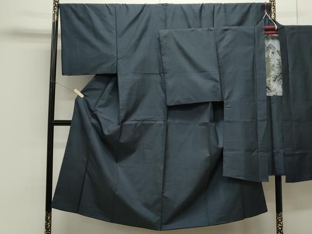 平和屋着物●男性 本場大島紬 アンサンブル 100亀甲 総詰め 正絹 CAAS0268th