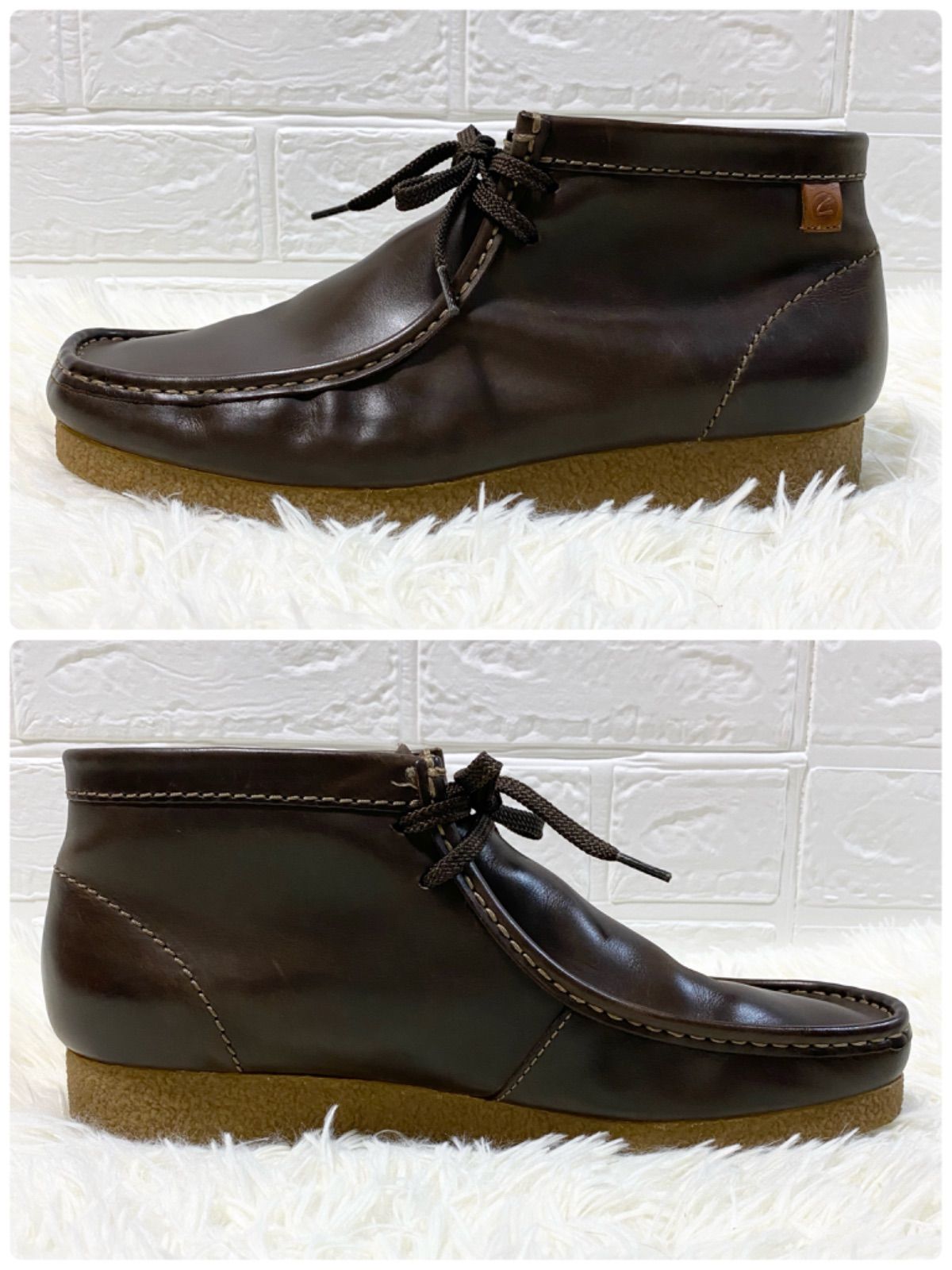 良品✨【Clarks】クラークス シェイカーブーツ モカシン