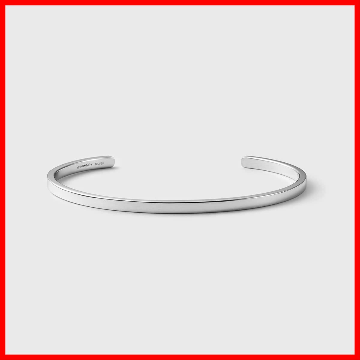 リアリスティックな セール ヨンドシーオムプラス シルバー バングル Mサイズ メンズ レディース 112144330922