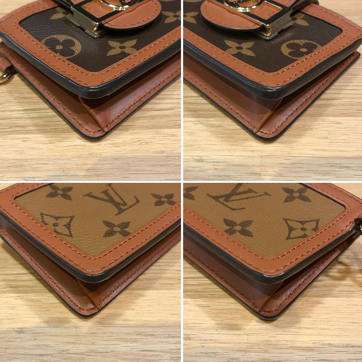 ドーフィーヌ ミュルティカルト コイン&カードケースM68751 LOUIS